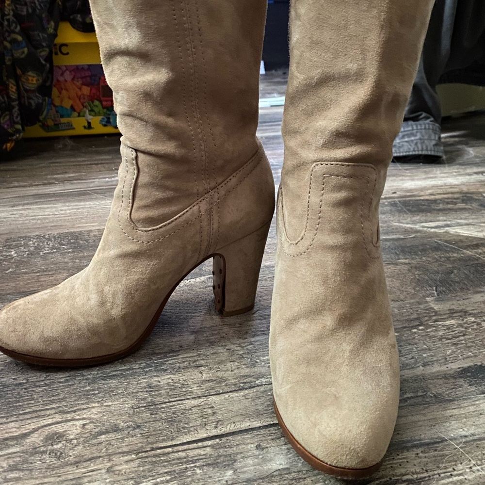Frye suede bootie